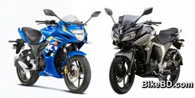 Suzuki Gixxer SF vs Yamaha Fazer Fi V2 - Comparison Review