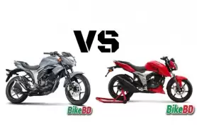 Suzuki Gixxer vs TVS Apache RTR 160 4V