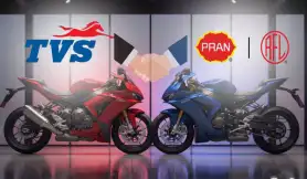 TVS Set For Bangladesh Comeback With PRAN-RFL Manufacturing Deal