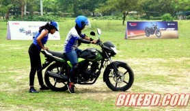 Motorcycle Riding Training Event For Female Riders By ACI Motors