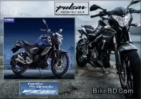 ইয়ামাহা এফজেডএস-এফআই ভি৩ ভার্স পালসার এনএস১৬০-এফআই কম্পারিজন রিভিউ