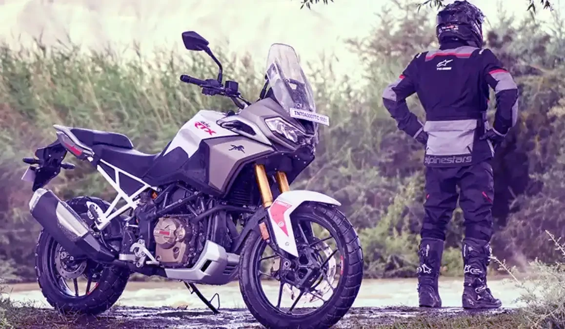 TVS Apache RTX 300 TVS’s First Adventure Touring Bike Launched In The International Market