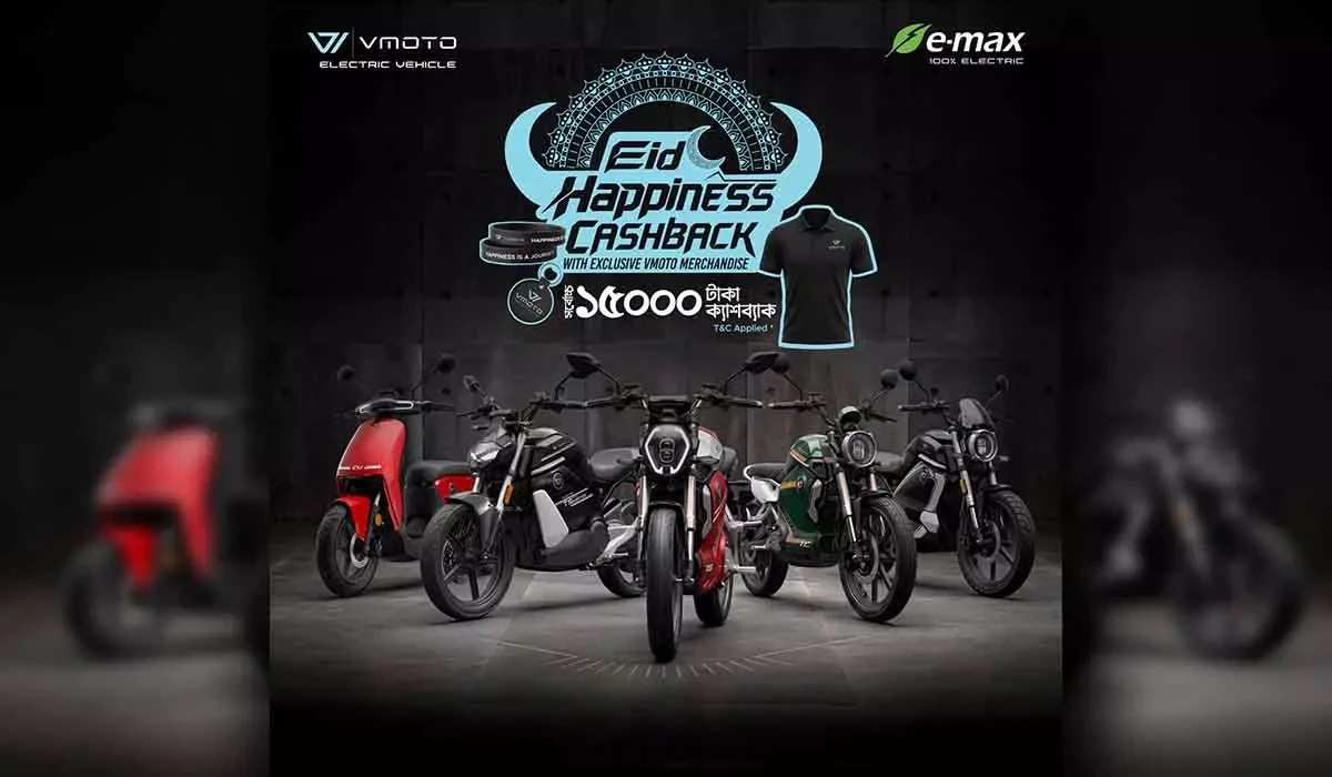 VMOTO Launches Eid Happiness Cashback Offer With Up To BDT 15,000 Cashback