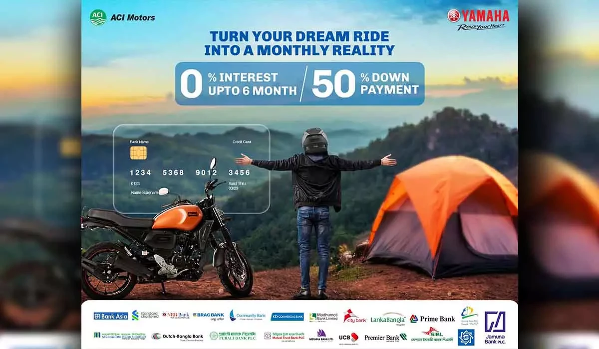 Yamaha Bangladesh Offers Easy EMI Facilities For Motorcycle