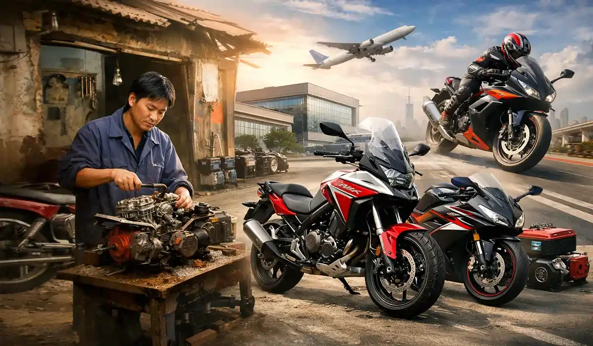 Zonsen Industrial Group: ছোট ওয়ার্কশপ থেকে বৈশ্বিক মোটরসাইকেল ব্র্যান্ড