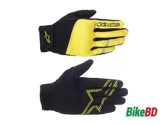 Alpinestars Asama Air Gloves- Hi Viz