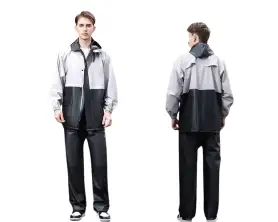 DCS Double Brim Raincoat View 1