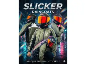 Elegant Slicker Raincoat