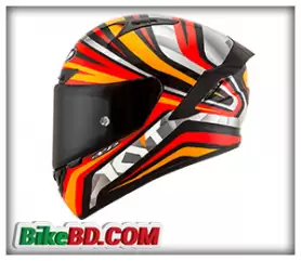 KYT NX Race Mood Red Fluo