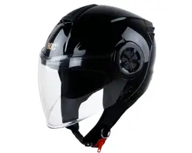 ROC R06 Glossy Black Helmet View 1