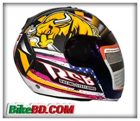 Steelbird SBA-2 Horn Matt Yellow