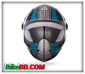 Yamaha Helmet YR1 Blue Graphic
