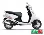 Hero Pleasure Scooter White Side View