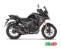 Honda NX200 Pearl Igneous Black