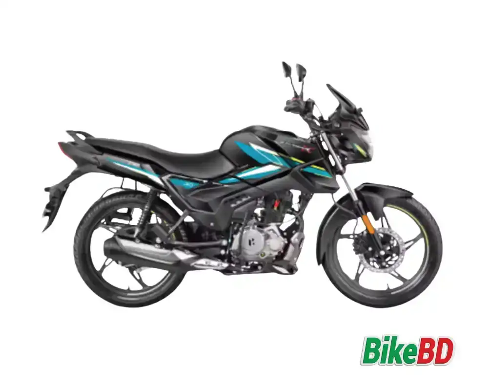 Hero Glamour X 125 Black Teal Blue