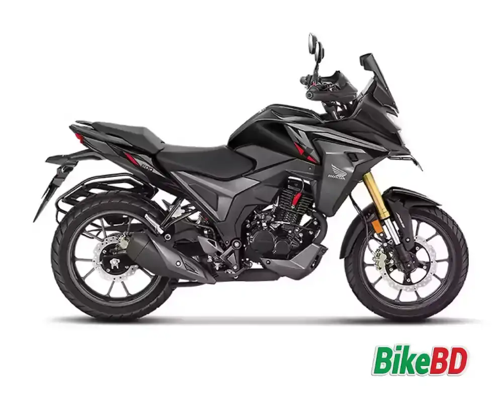 Honda NX200 Pearl Igneous Black