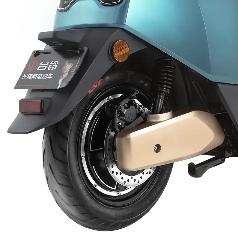 Tailg F72 Leopard Rear disc and Tyre