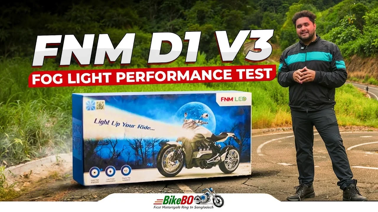 FNM D1 V3 Fog Light Performance Test | 6000K White 3000K Yellow Beam | Price in Bangladesh