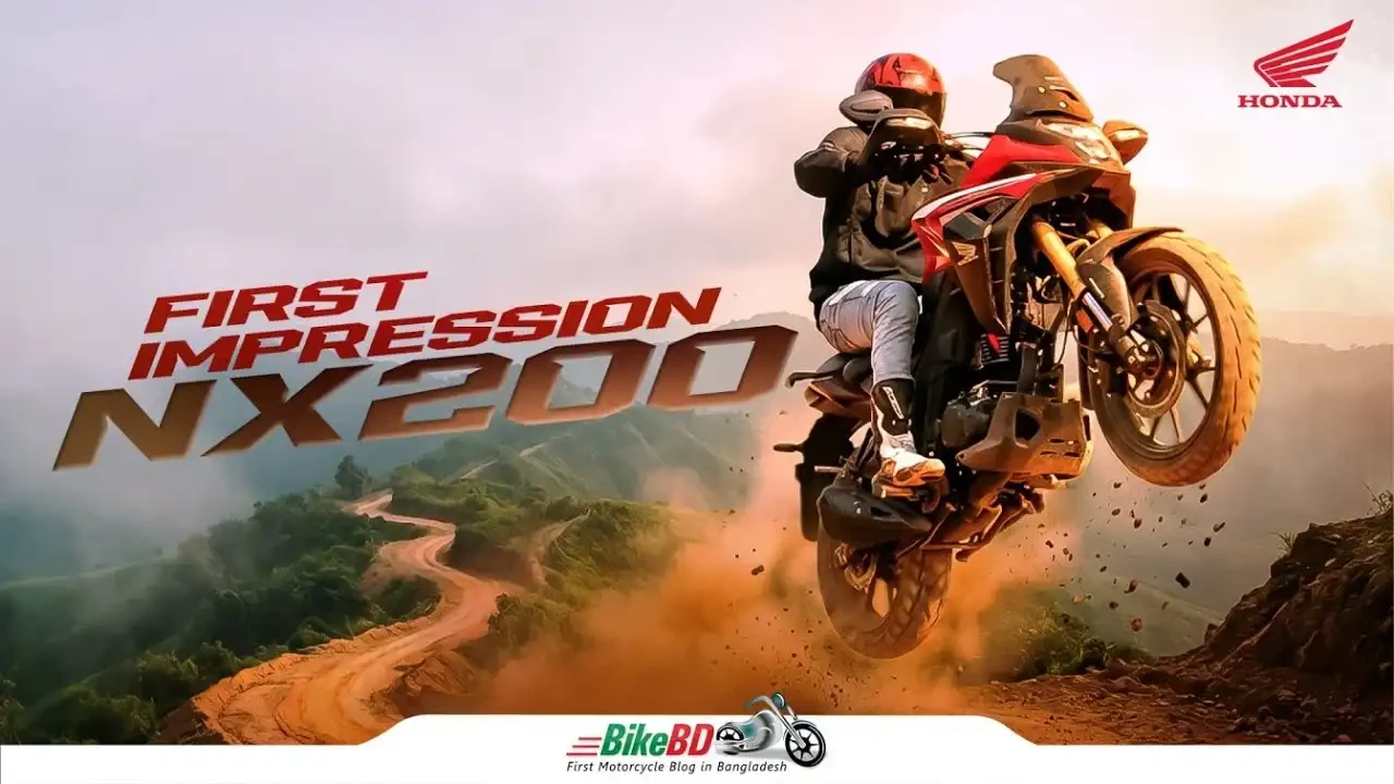 Honda NX200 First Impression Review | Honda NX200 Price In Bangladesh & Full Features