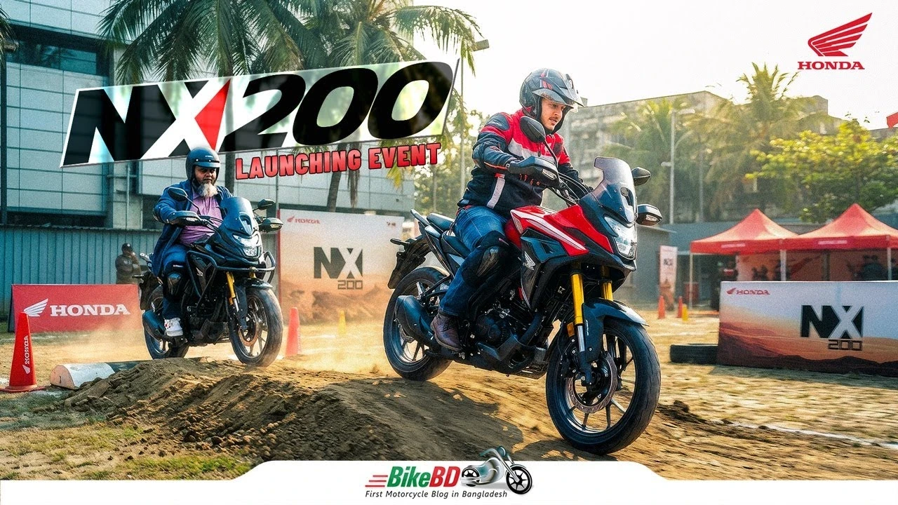 Honda NX200 Launched in Bangladesh 🇧🇩 | Honda NX200 Price in Bangladesh, Specs, First Look
