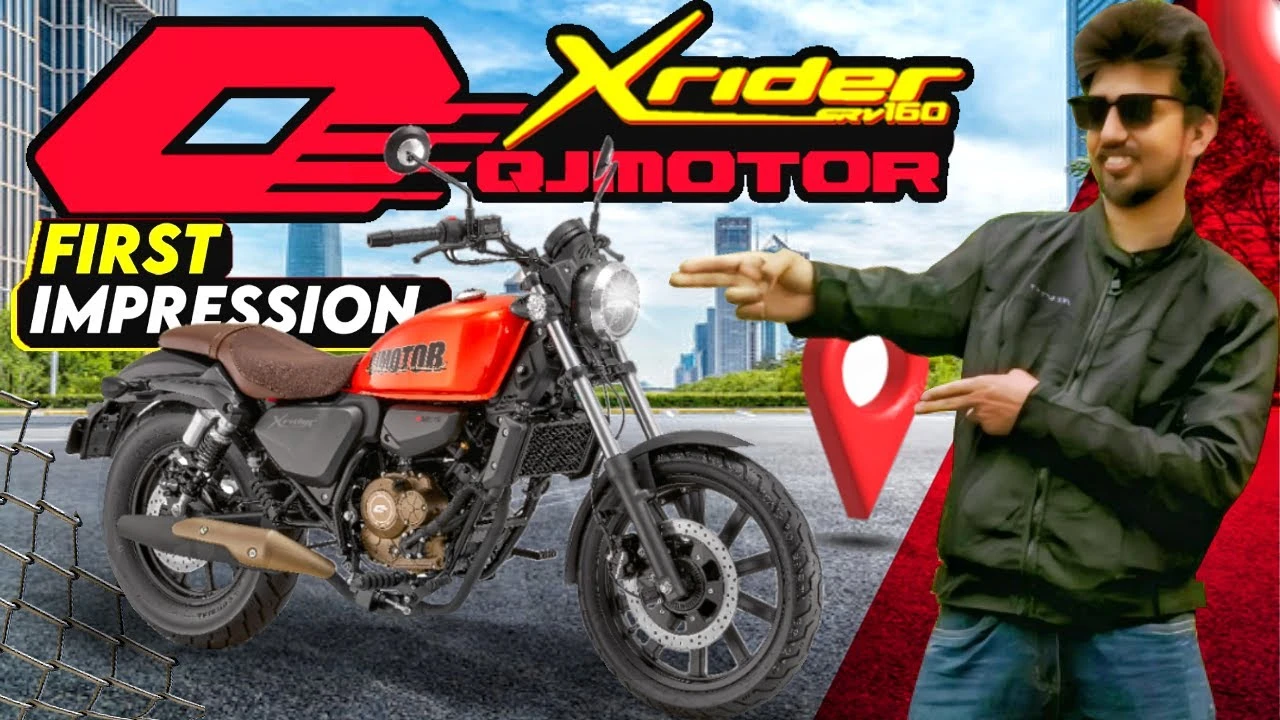 QJ Motor X Rider SRV 160 || First Ride of the New Urban Cruiser in BD