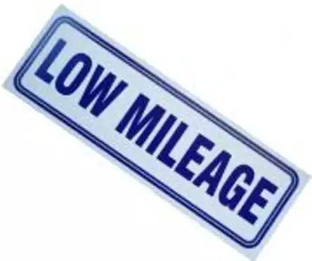 motorcycle low mileage