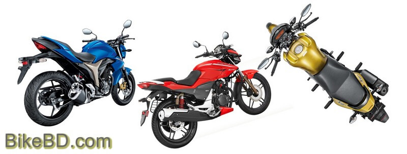 Suzuki Gixxer, Hero Xtreme Sports, Honda CB Trigger Comparison