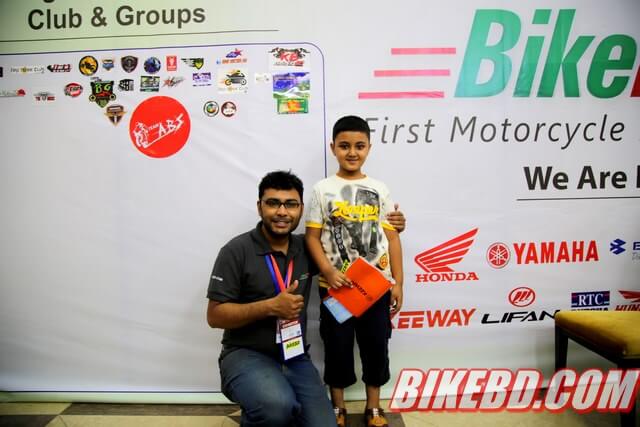 bikebd editor wasif anowar with bikebd fan