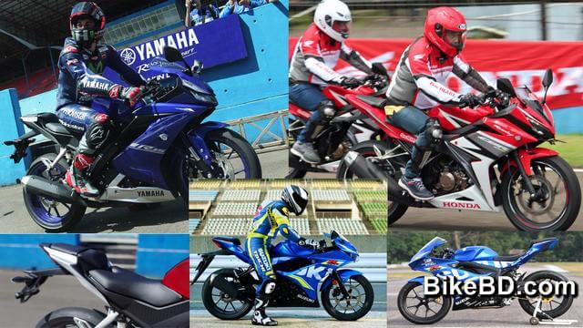 Yamaha R15 V3 VS Suzuki GSX-R150 VS Honda CBR150R