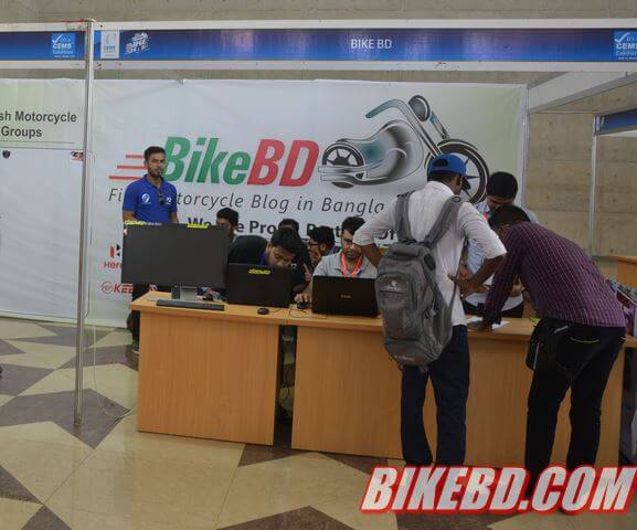 bikebd stall at dhaka bike show