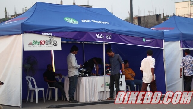 bikebd stall yamaha riding fiesta 2018