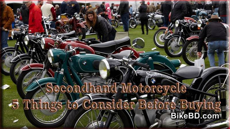 secondhand motorcycle