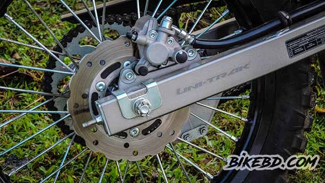 kawasaki klx 150bf rear brake