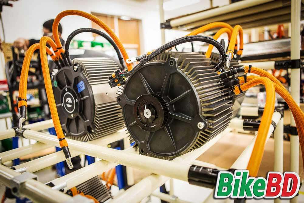 electric motorcycle engine