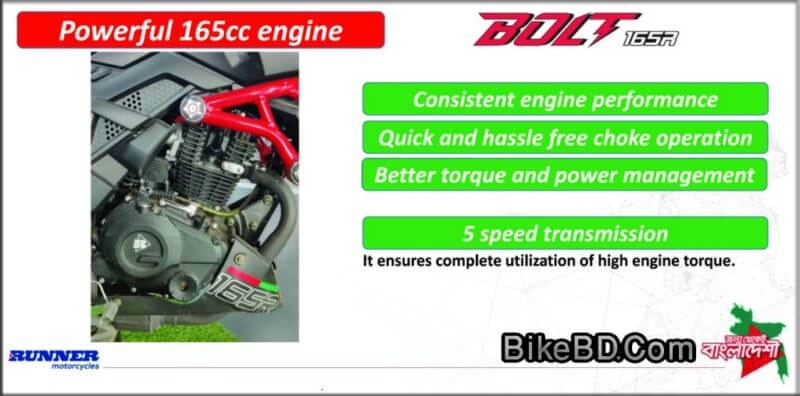 runner 165cc engine performance