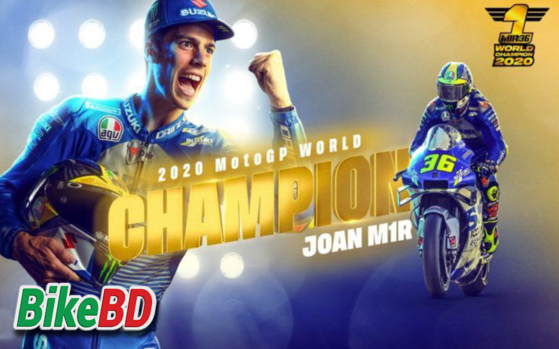 joan mir champion of world motogp 2020