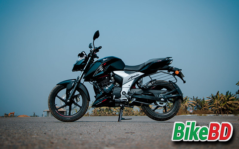 tvs apache rtr 160 4v abs with smart xconnect in bangladesh