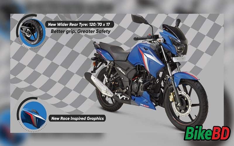 tvs apache rtr160 2021 launched in bangladesh